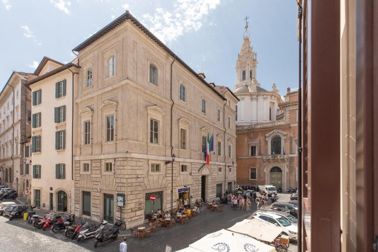 Iflat Navona Bright Studio Rome Bagian luar foto