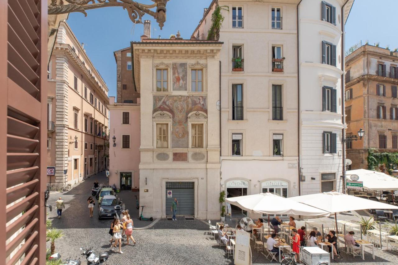 Iflat Navona Bright Studio Rome Bagian luar foto